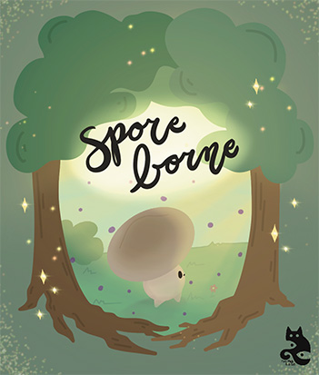 Illustration for the indie game Sporeborne.